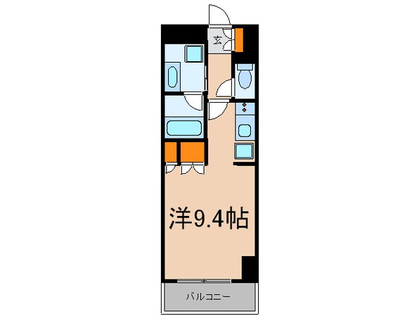 コンフォリア市谷柳町の物件間取画像